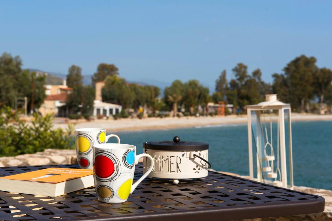 Seafront Apartment Ιι In Kiveri, Near Nafplion. Exterior foto